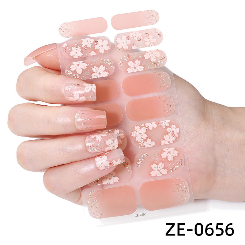 Floral Nail Art Stickers