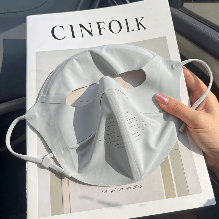 Lightweight Silicone Facial Sculpting Mask with Contoured Chin Lift & Adjustable Ear Straps Kalsten