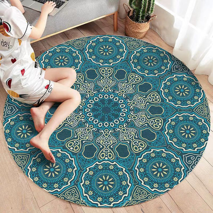 Bohemian Geometric Pattern Area Rug Kalsten