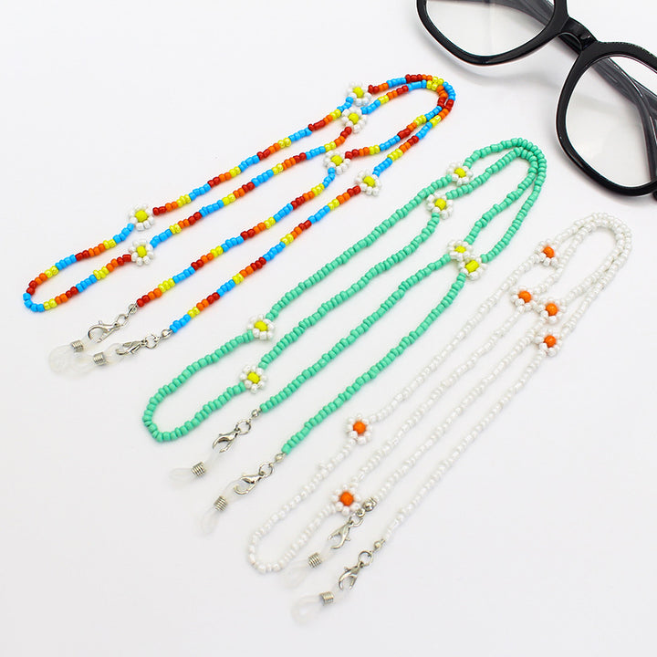 Floral Beaded Eyewear Chain Kalsten