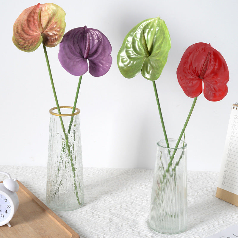 Decorative Artificial Anthurium Flower Stem