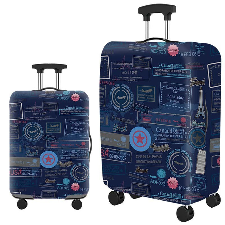 Artistic Travel Hard Shell Suitcase Kalsten
