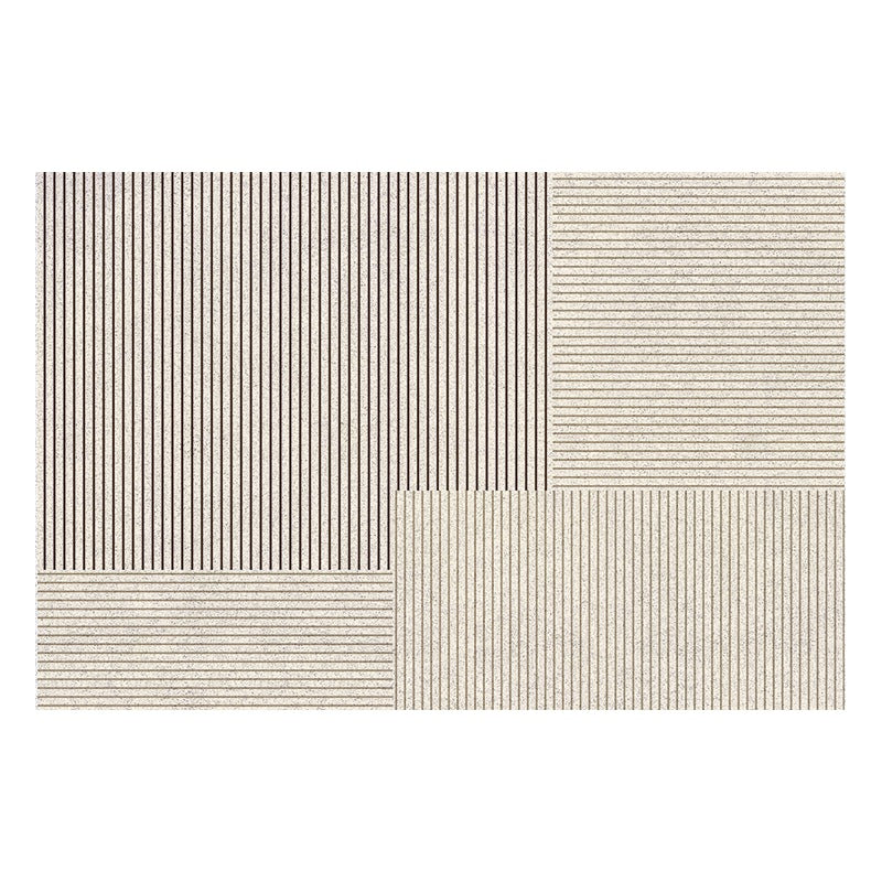 Textured Stripe Bathroom Mat