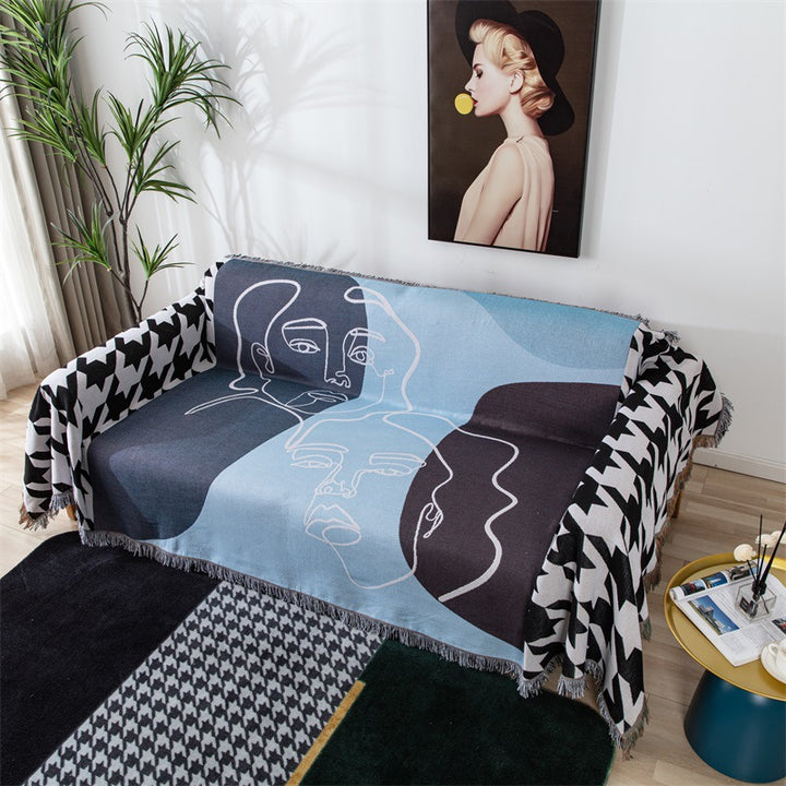 Abstract Art Decorative Throw Blanket