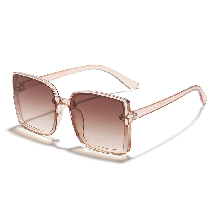 Women oversized square sunglasses with modern gradient effect Kalsten