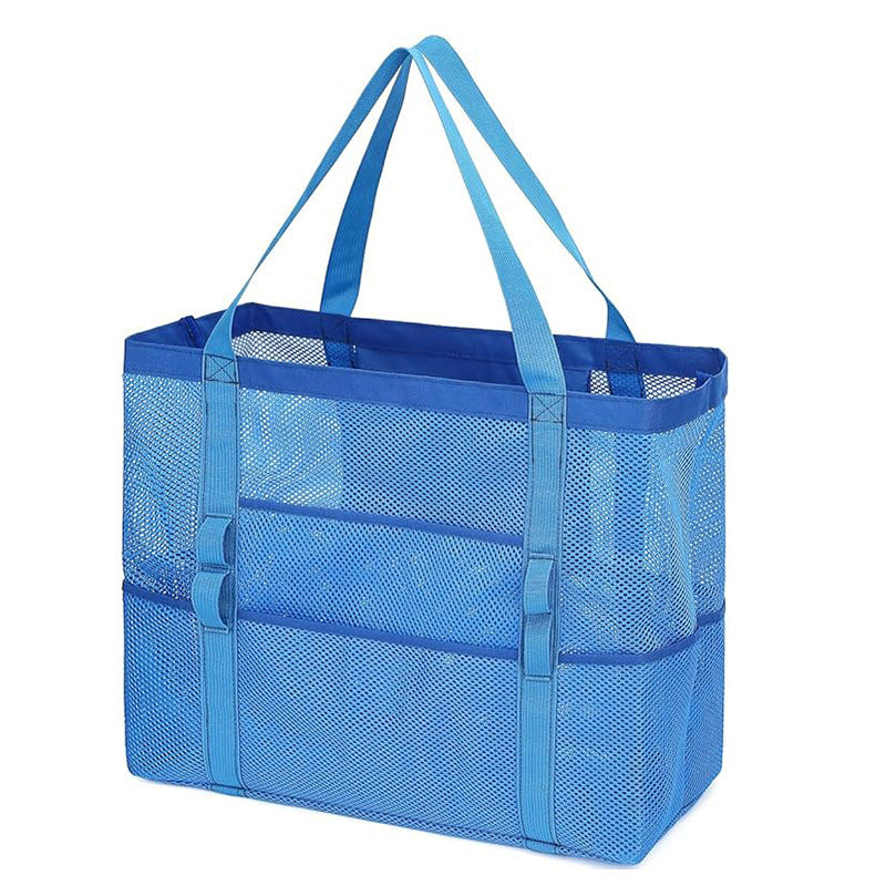 Practical Beach Tote Bag Made of Breathable Mesh Material Kalsten