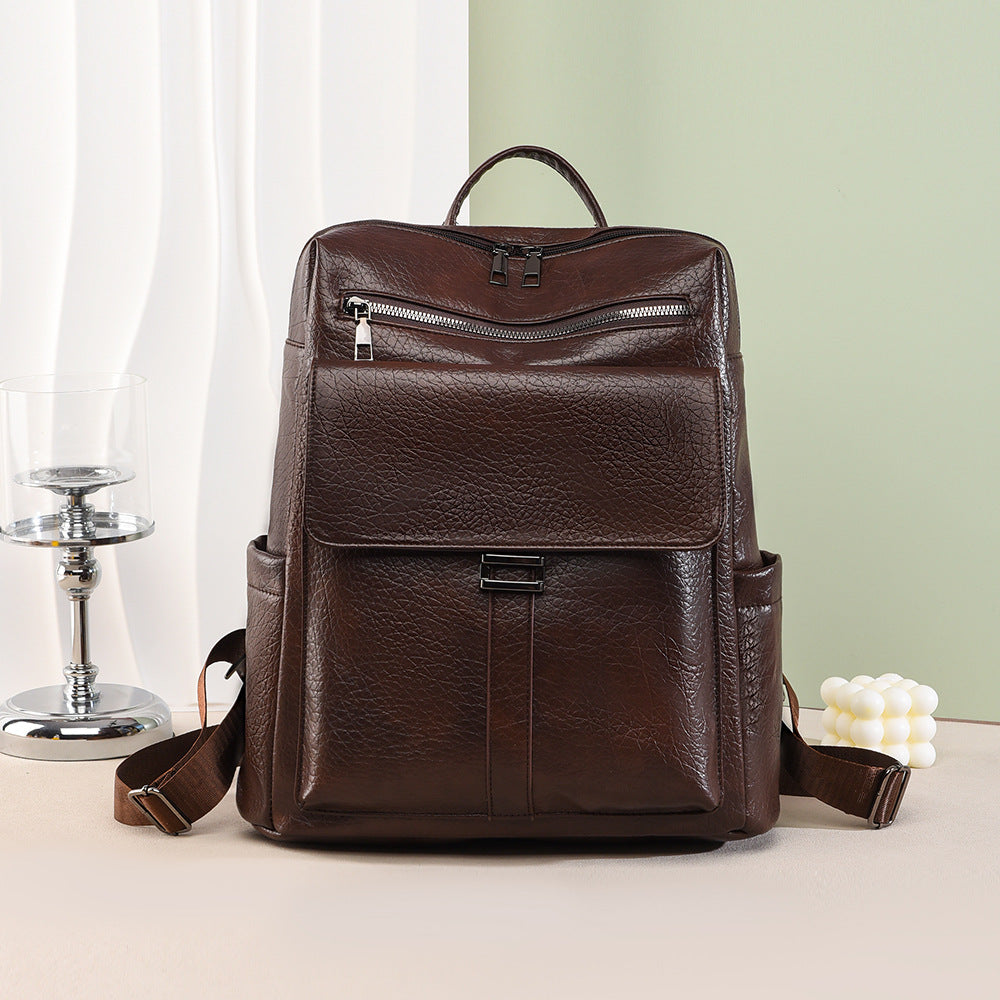 Vintage Leather Backpack Kalsten