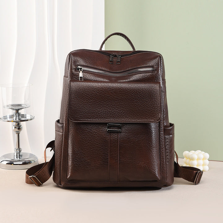 Vintage Leather Backpack Kalsten