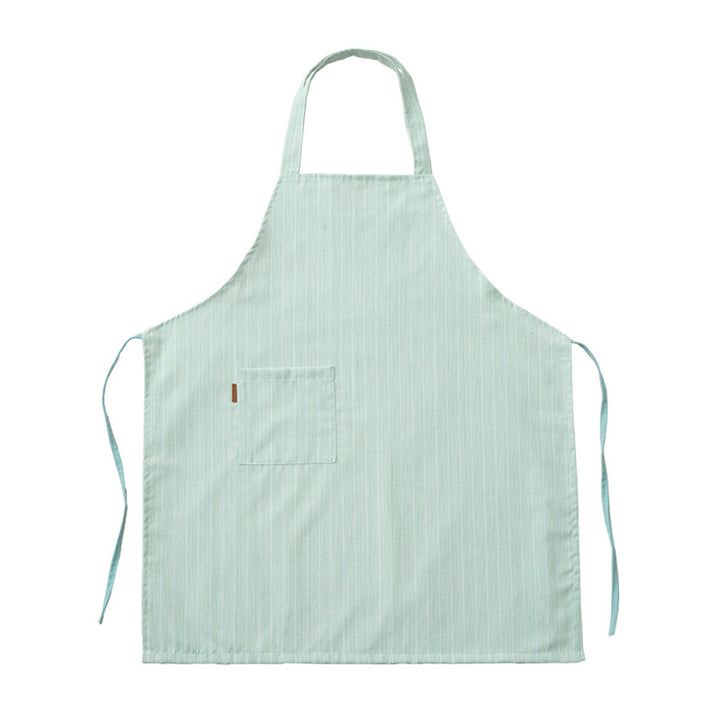 Cotton-linen cooking apron with pocket and adjustable neck strap Kalsten