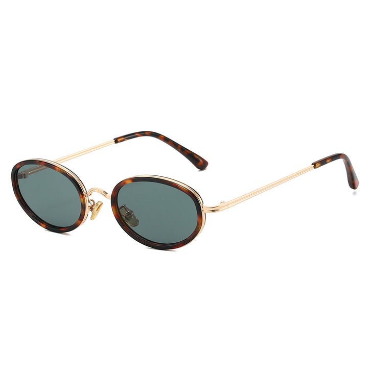 Vintage-Inspired Lightweight Oval Sunglasses Kalsten