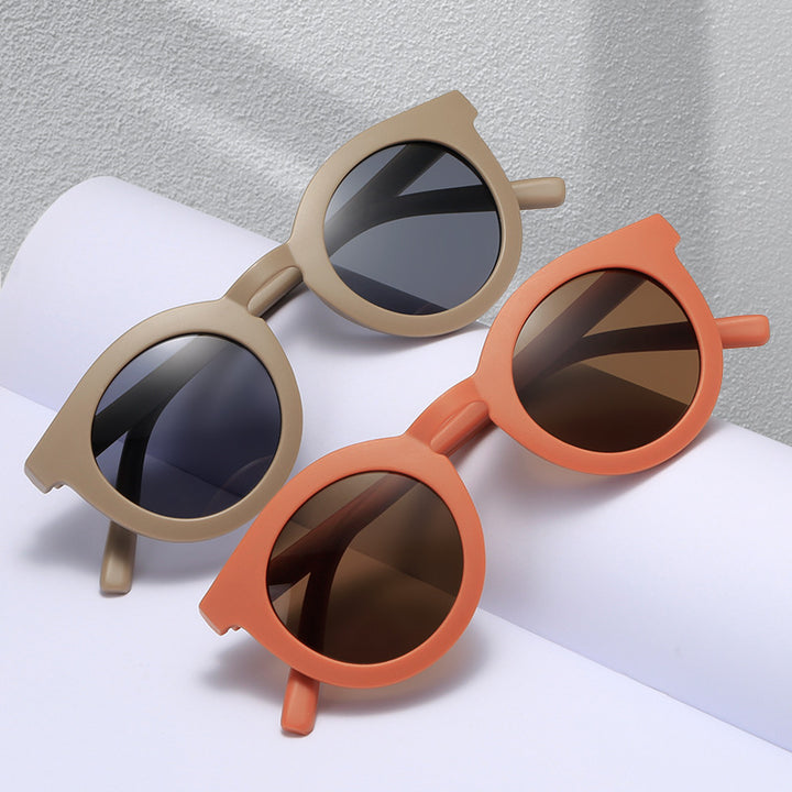 Women's round sunglasses with trendy design and UV protection Kalsten