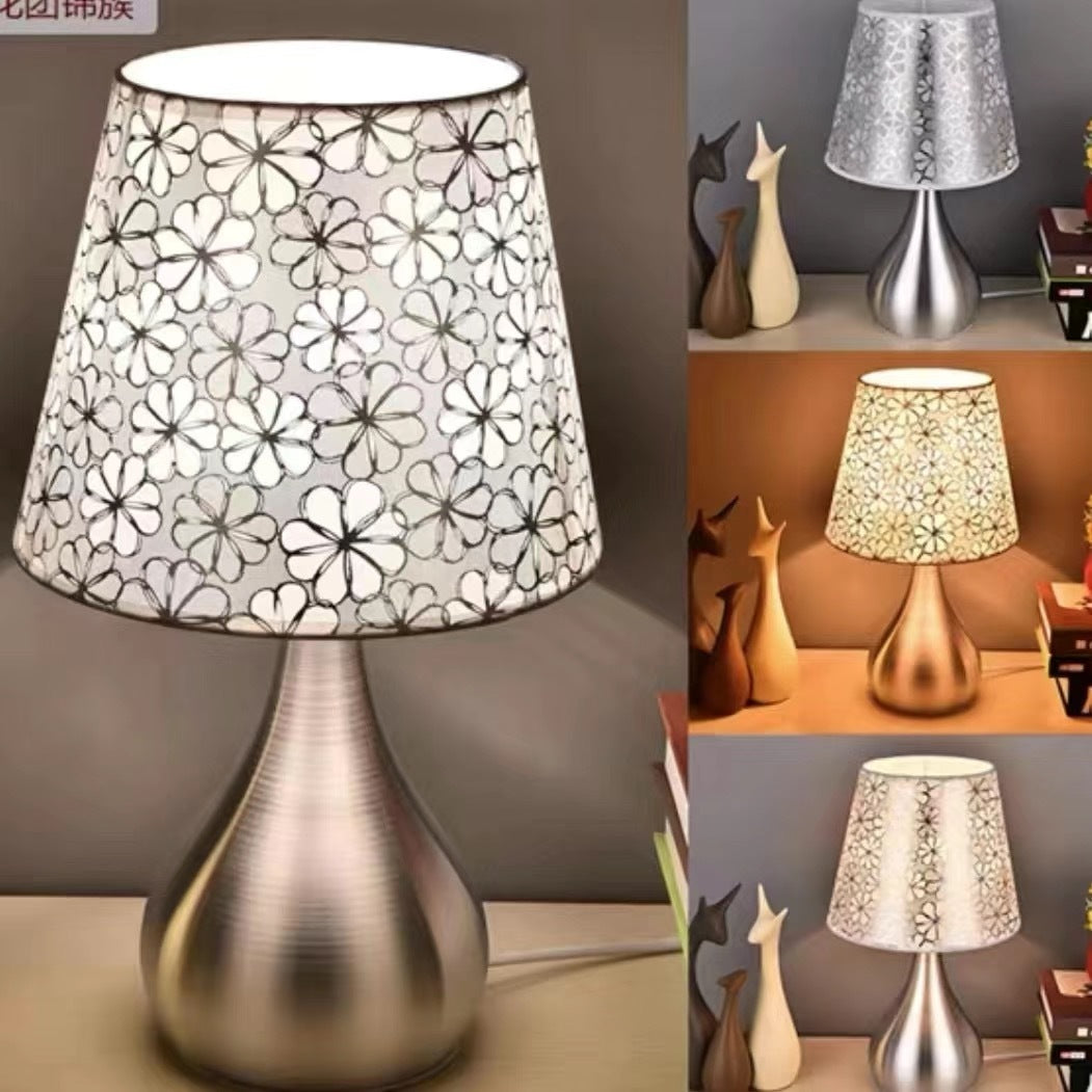 Vintage Floral Table Lamp