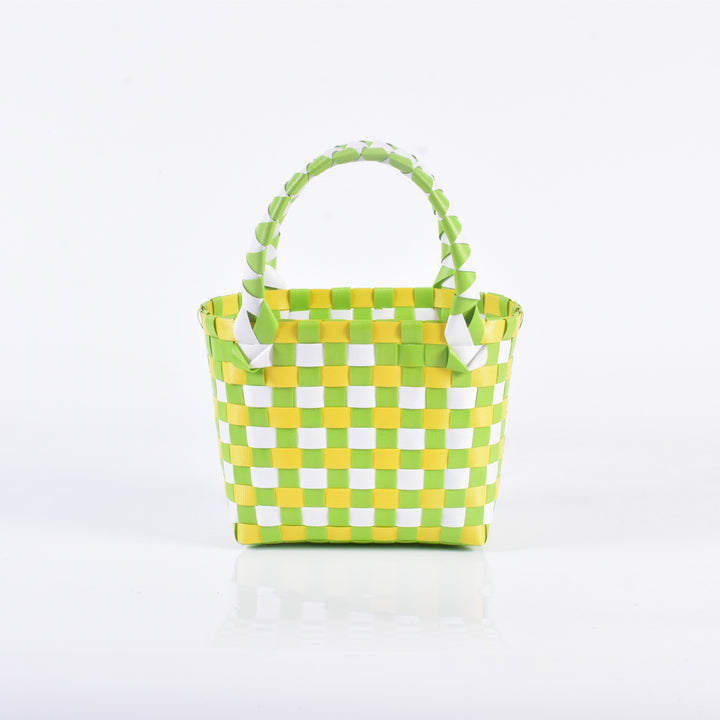 Playful and Colorful Basket Bag Kalsten