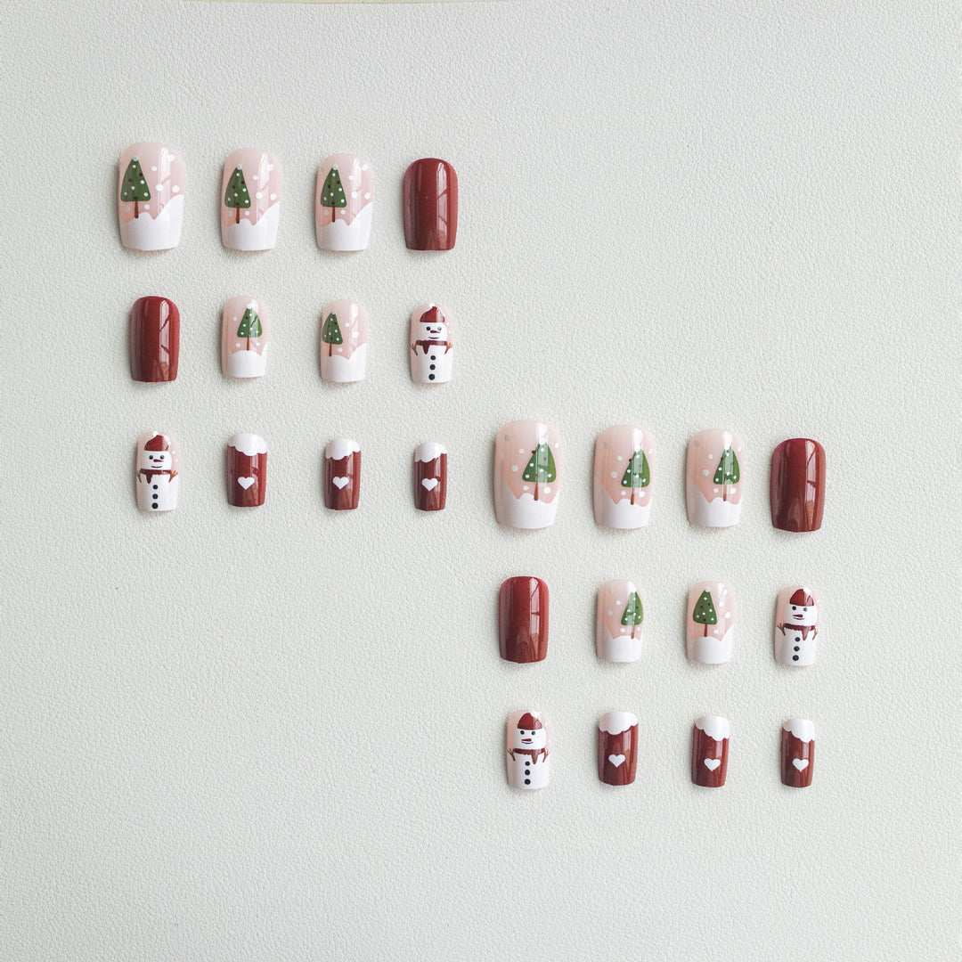 Creative Holiday-Themed Nail Art