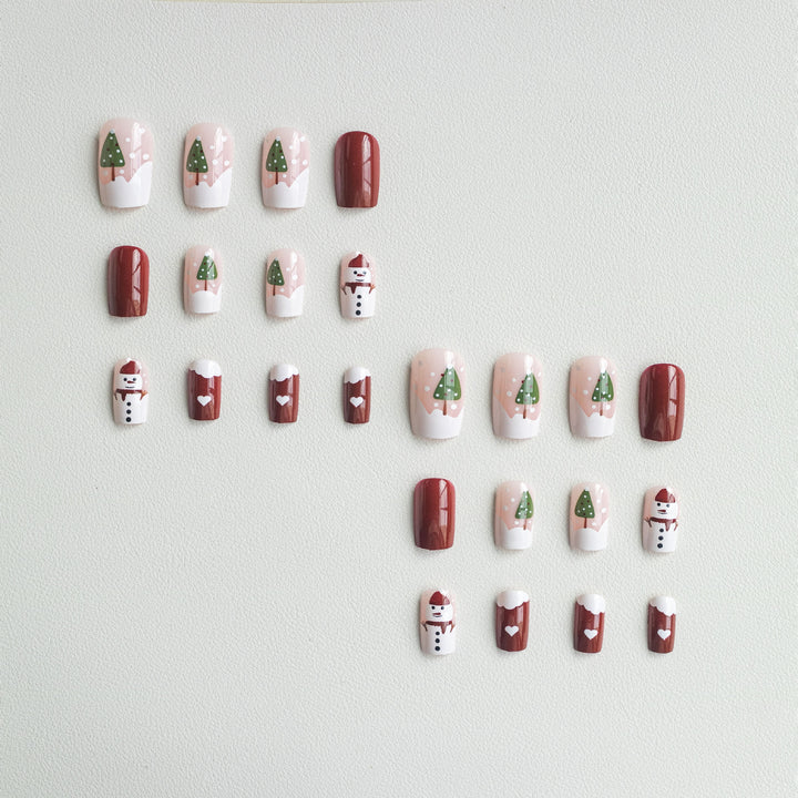 Creative Holiday-Themed Nail Art