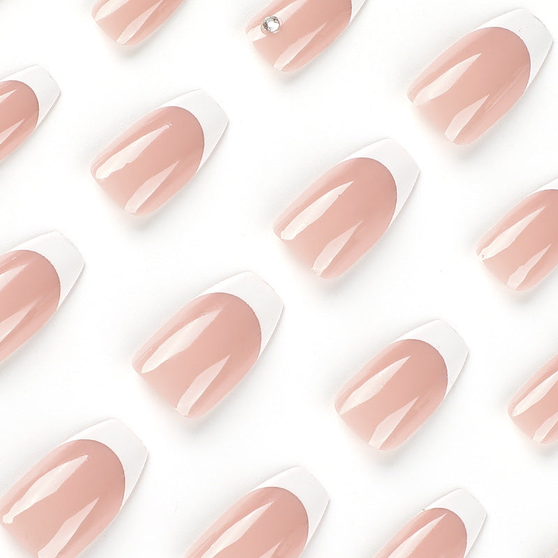 Glamorous artificial nails with French manicure Kalsten