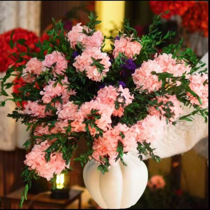 Lifelike Floral Arrangement Centerpiece