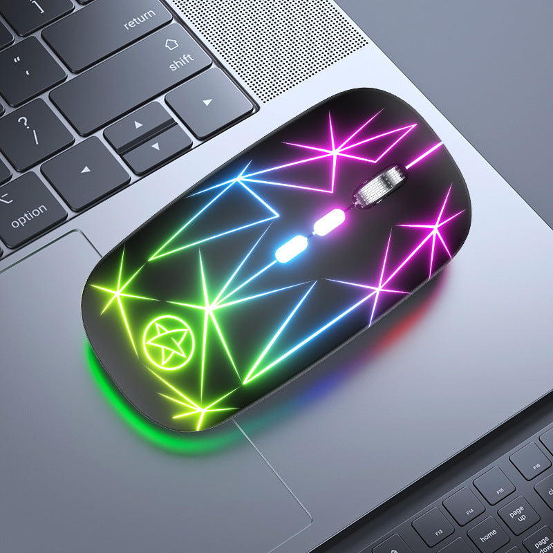 Bluetooth Gaming Mouse with Dual Mode and RGB Lighting Kalsten