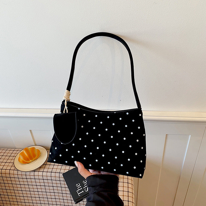 Chic Polka Dot Handbag