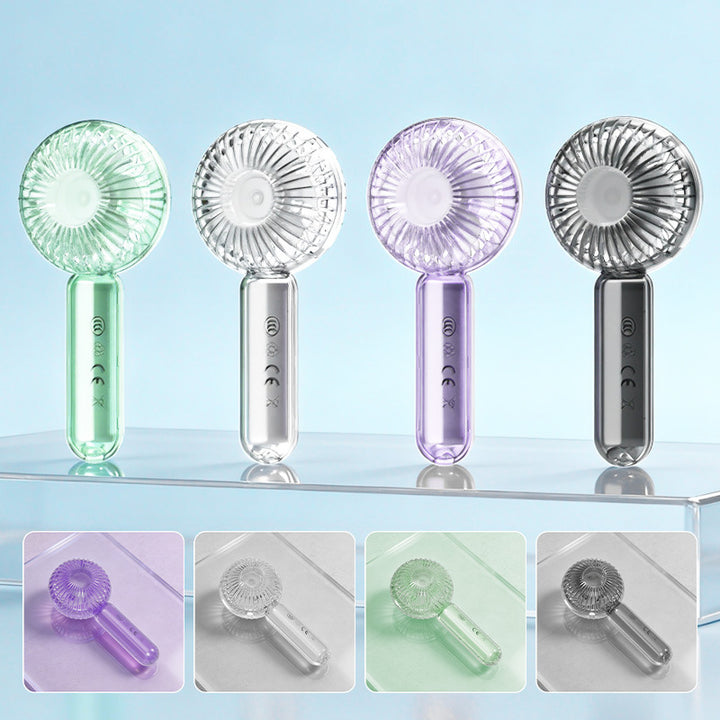 Women's portable hand fan with USB charging function Kalsten