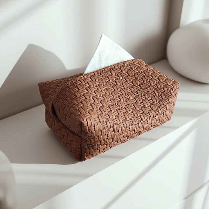 Woven Tissue Box Cover Kalsten