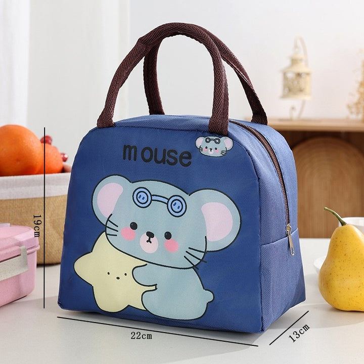 Cute Cat-Themed Insulated Lunch Bag Kalsten
