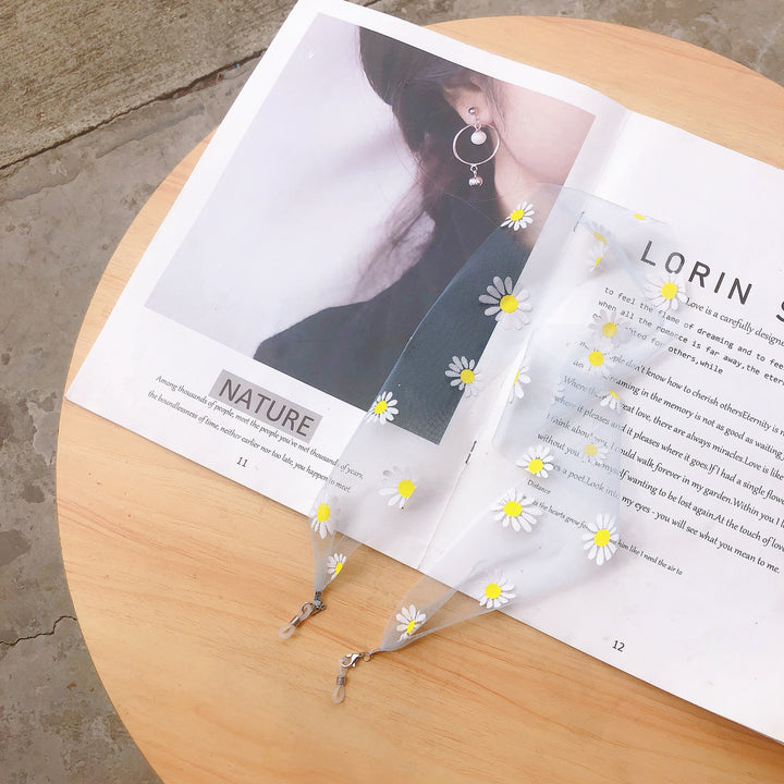 Floral Patterned Eyewear Chain Kalsten