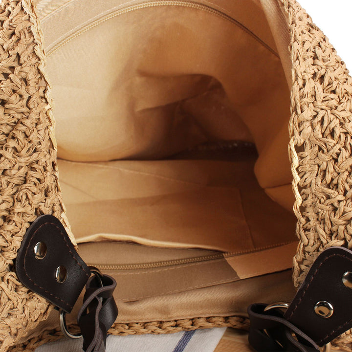 Hobo Handbag Made of Natural Material Kalsten