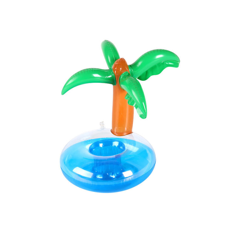 Women Inflatable Swim Ring with Floral Design Kalsten