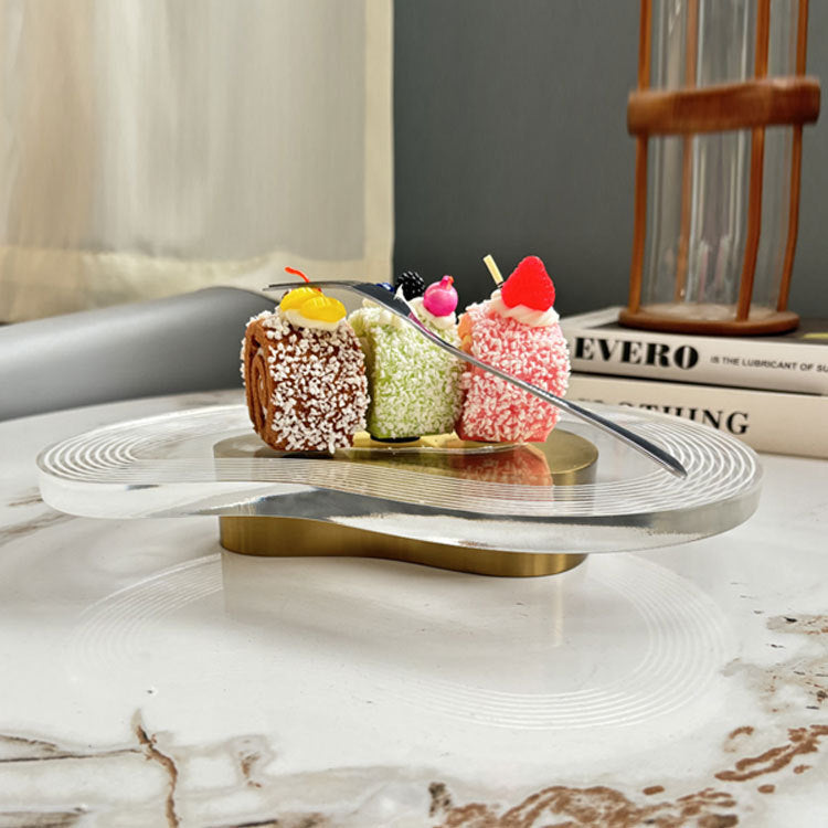 Innovative Acrylic Decorative Serving Tray