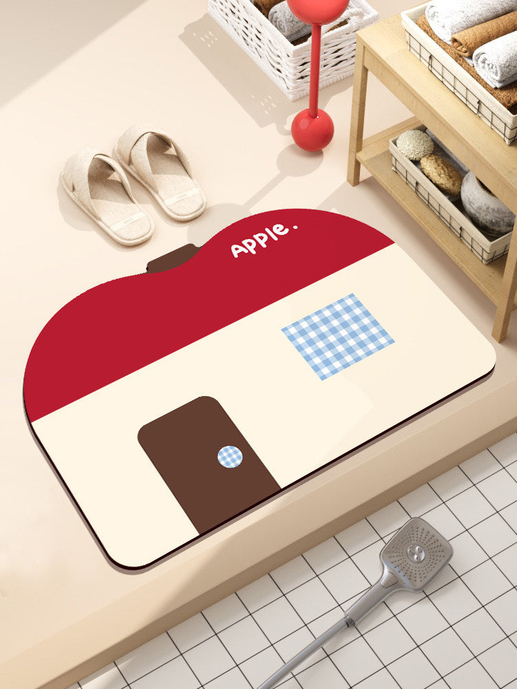 Fun Hamburger-Themed Bath Mat Kalsten