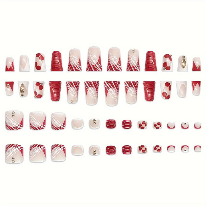 Decorative Rhinestone Pedicure Set Kalsten
