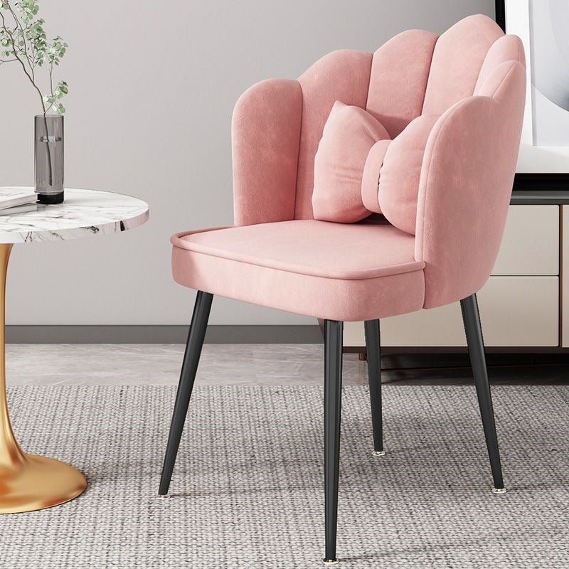 Modern Accent Chair with Gold Legs Kalsten