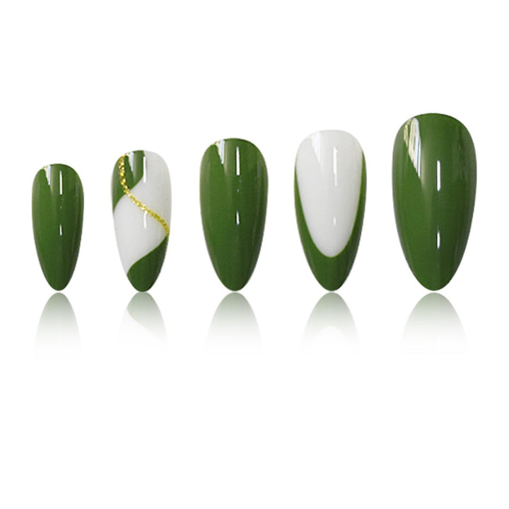 Elegant Stiletto Press-On Nail Art Kalsten