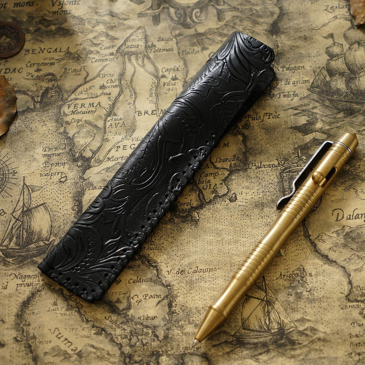 Handmade Leather Pen Case