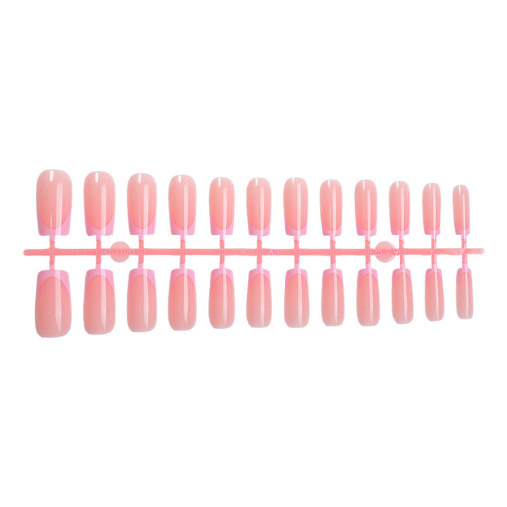 Artificial nail set with French tips Kalsten