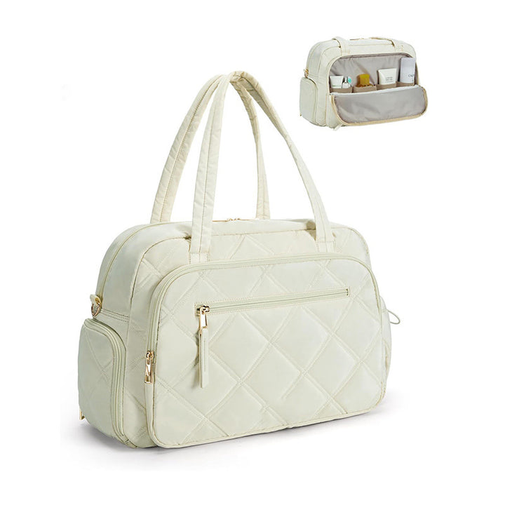 Elegant Quilted Cosmetic Bag Kalsten