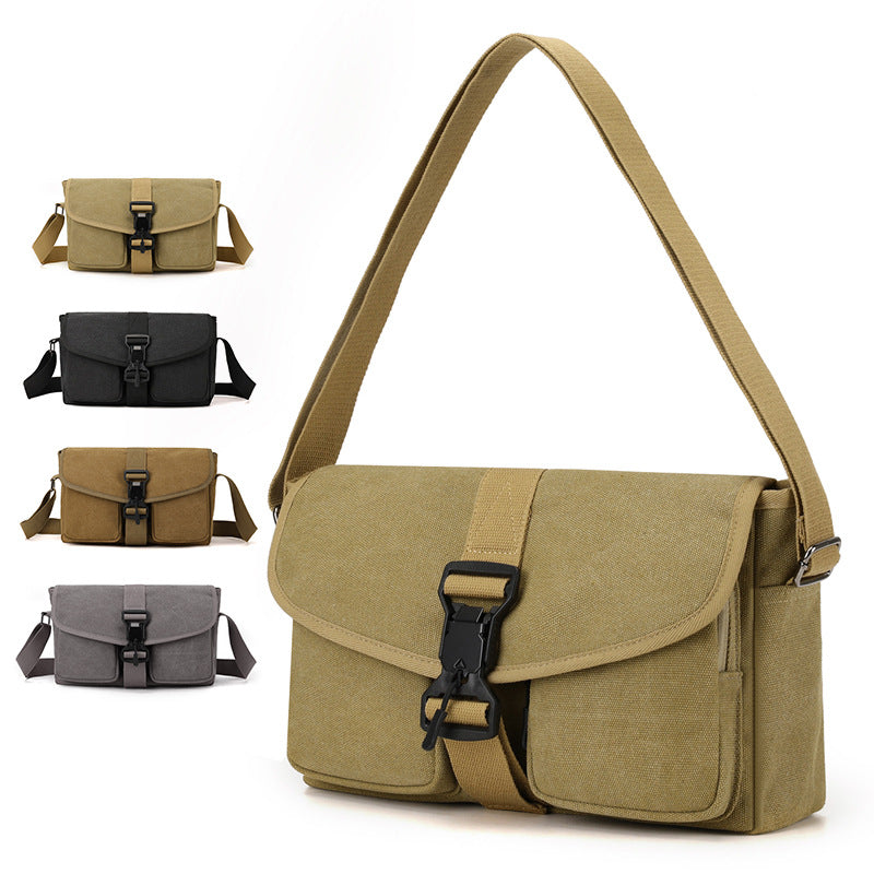 Versatile Canvas Crossbody Bag Kalsten