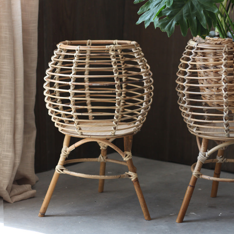 Handmade Rattan Stool Kalsten