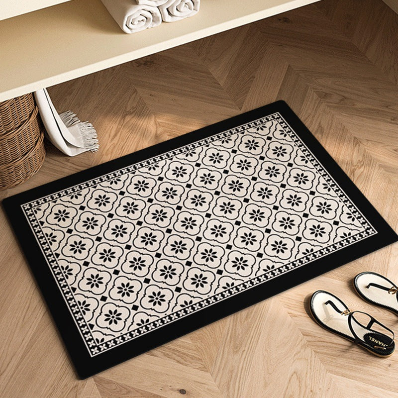 Artistic Geometric Bathroom Mat