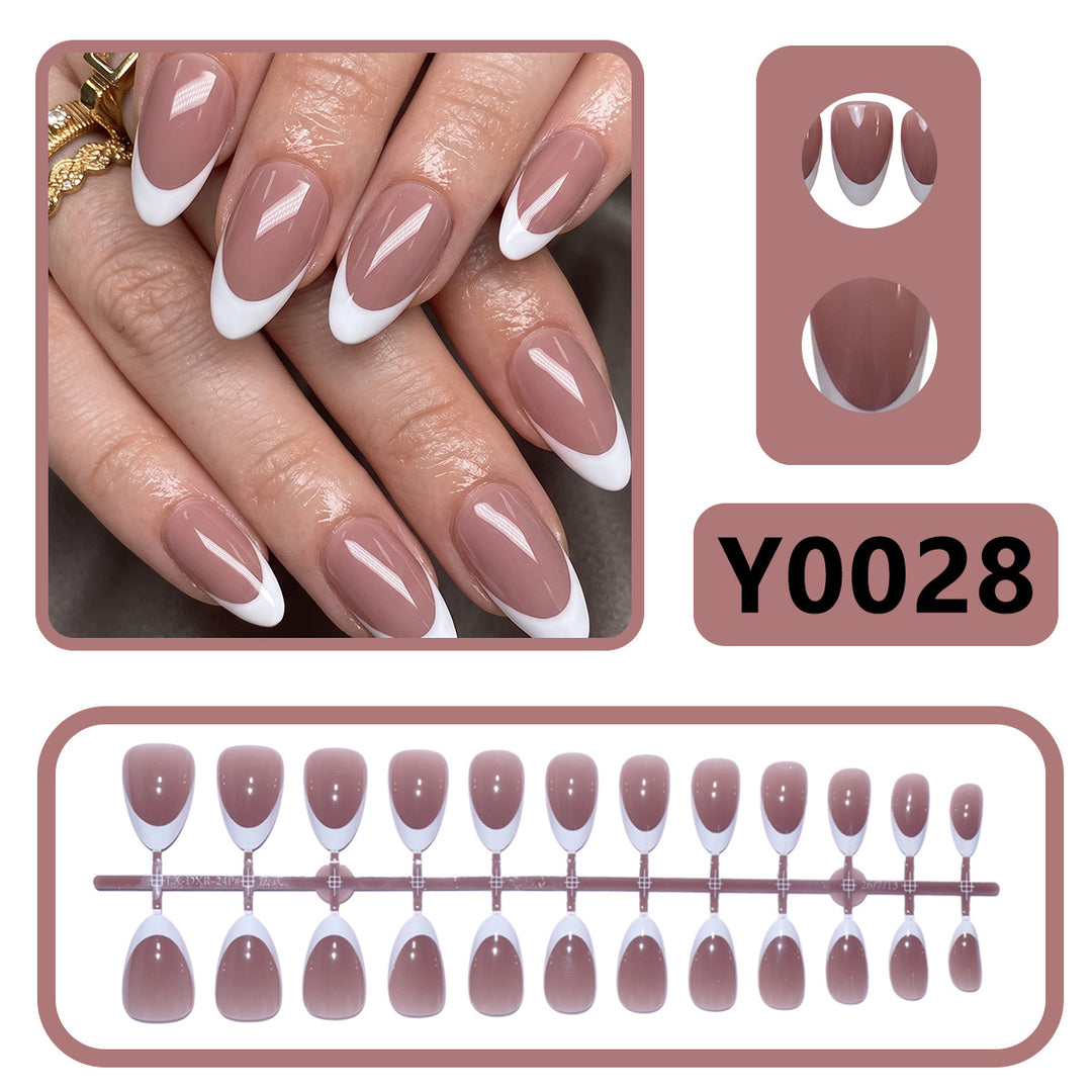 Chic Almond-Shaped Press-On Nails