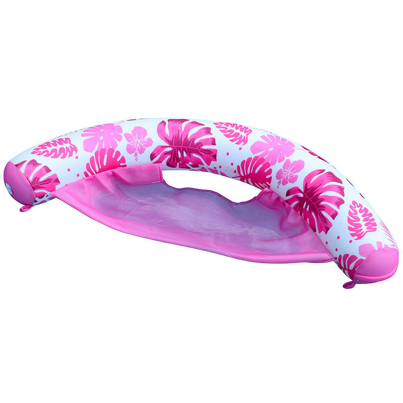 Women's Inflatable Swimming Lounge with Net Support Kalsten