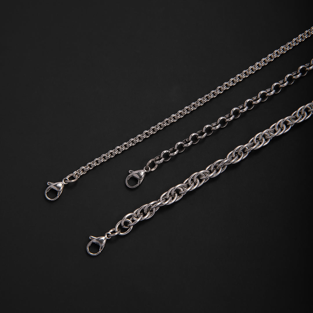 Textured Chain Link Bracelet Kalsten