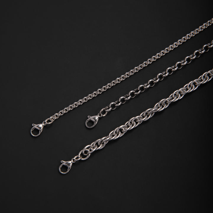 Textured Chain Link Bracelet Kalsten
