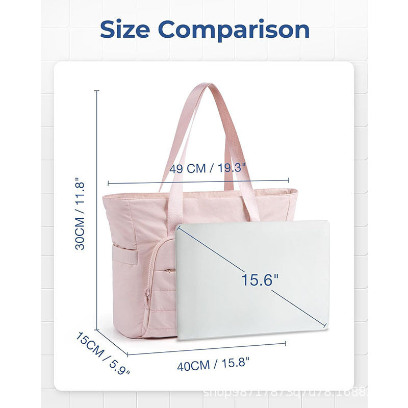Spacious shopping bag with insulating pockets Kalsten