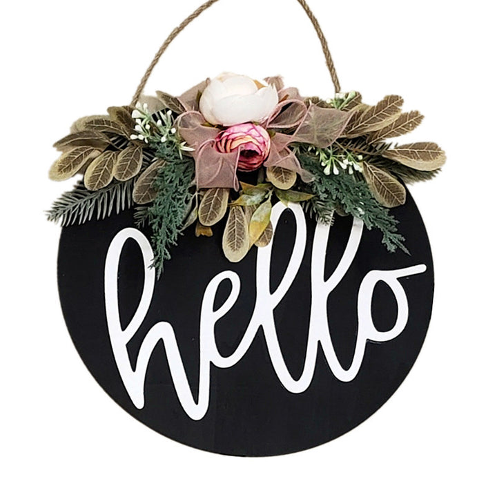 Decorative Flower Welcome Board