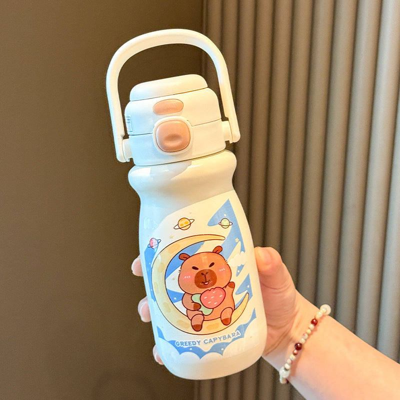 Ladies Insulated Drinking Bottle with Colorfully Designed Animal Motif Kalsten