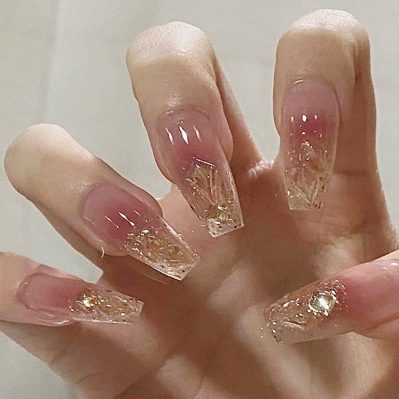 Premium Decorative Gel Press-On Nail Set Kalsten