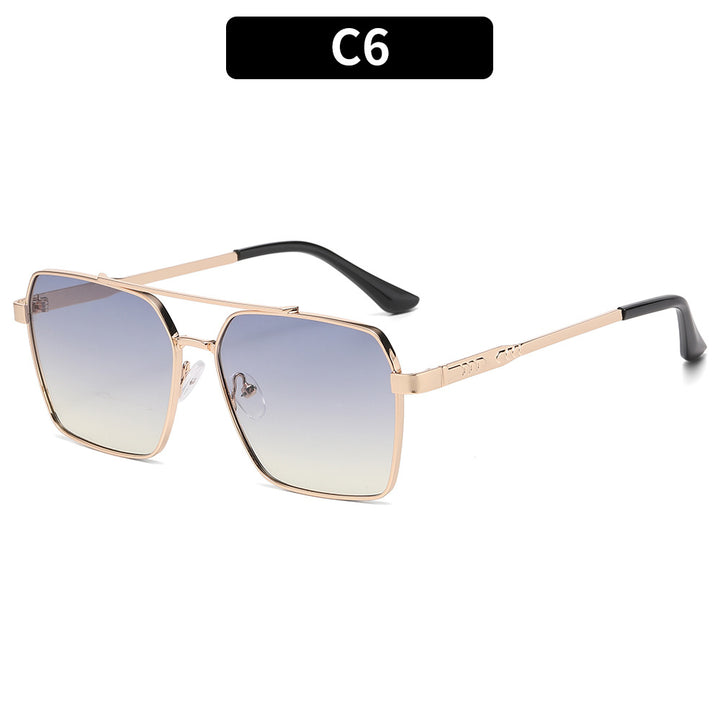 Sleek Oversized Square Sunglasses