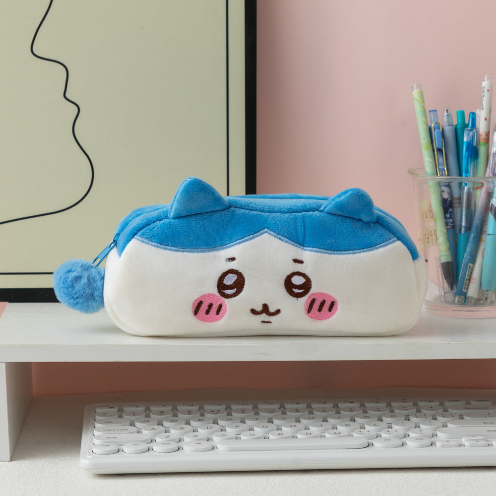 Plush Bunny-Shaped Pencil Case Kalsten
